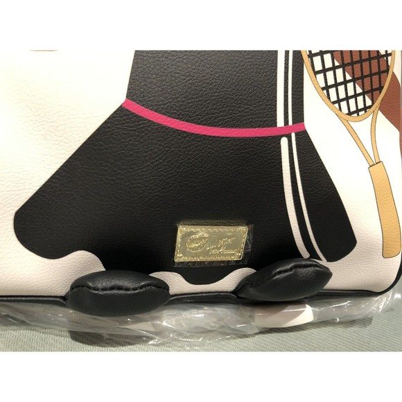 New Luv Betsey Johnson Backpack Princess Tennis Cute Girl LBMINDY Pom Pom Detail main image 7